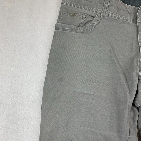 Kuhl Mens Pants 40 Gray Vintage Patina Dye Kanvus Jean Rugged Cotton 5114 40x30 - Picture 4 of 16
